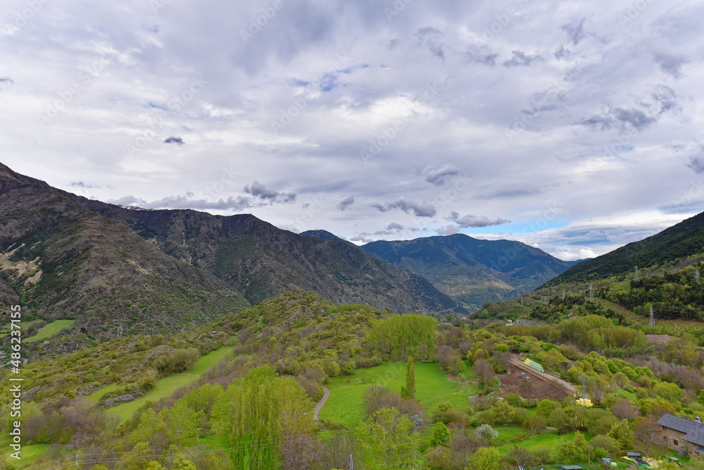 Spanien - Katalonien - Pyrenäen - Baqueira Beret - Umland