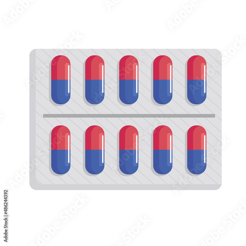 tablet of medicine capsules
