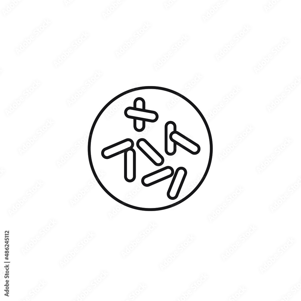 probiotics icons symbol vector elements for infographic web probiotics icons symbol vector elements for infographic web