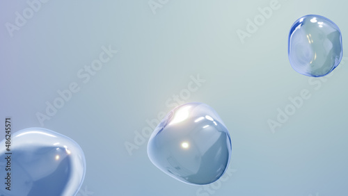 wobbly bubble sphere background