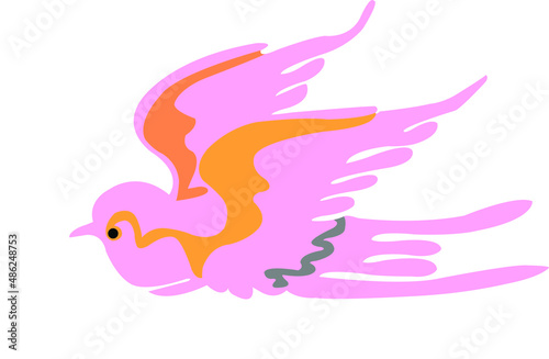 illustration of a dove