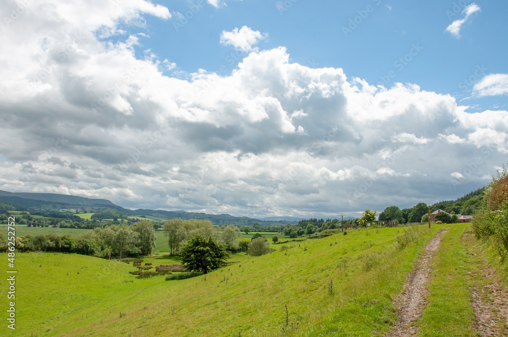 landscape in the mountains