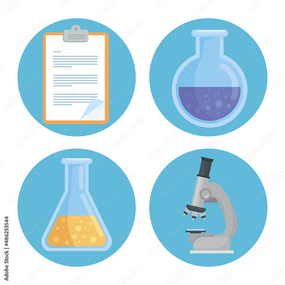 icons lab and chemistry