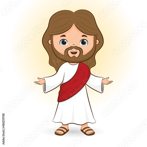 Jesus Christ Vector Illustration