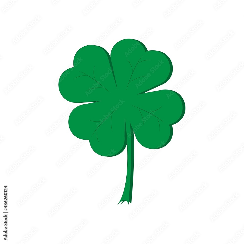 Green clover, trefoil, shamrock, St. Patrick's day Green clover, trefoil, shamrock, St. Patrick's day