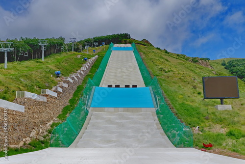 Slopes of Ski Resort
