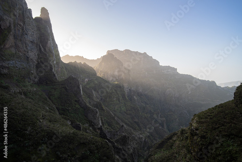 Madeira mountain landscape