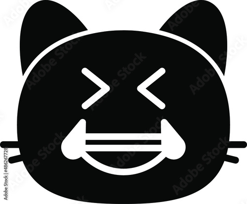 cat lol Glyph Icon