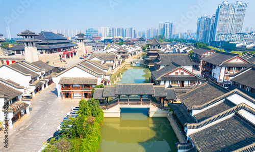 Spring and Autumn Yancheng tourist area, Changzhou, Jiangsu Province, China