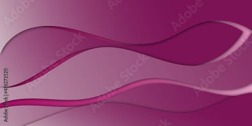 Dark  paper waves abstract banner design. Elegant wavy vector background. Abstract blue sea and beach summer background with paper waves and seacoast for banner, invitation, poster or web site design.