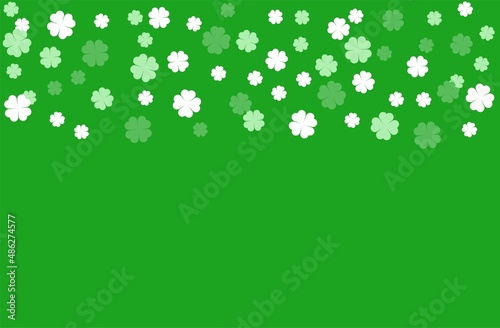 Illustration of St Patrick's Day celebration poster design element.