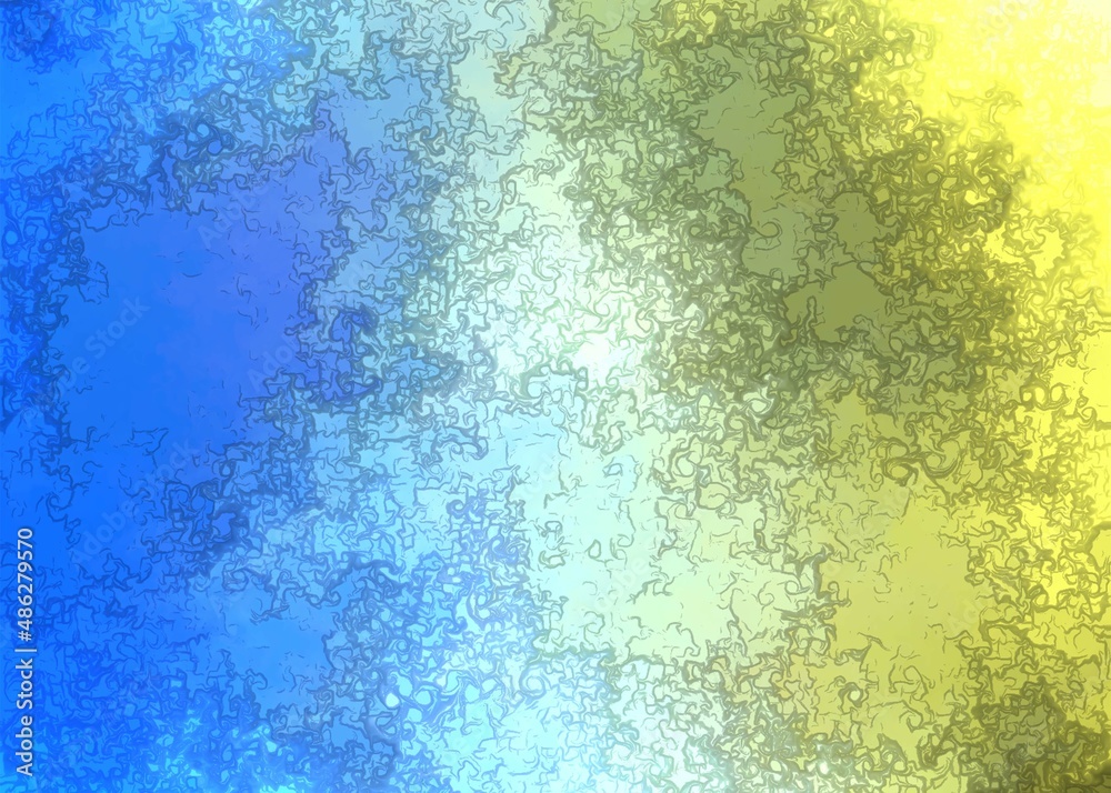Blue and Yellow gradient texture background