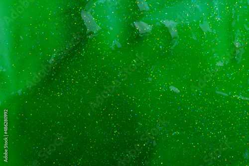 Slime green abstract background .