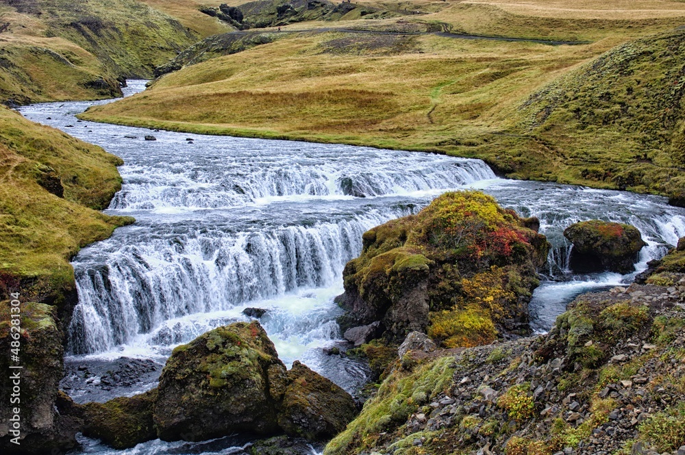 Obraz premium Cascade Skogafoss