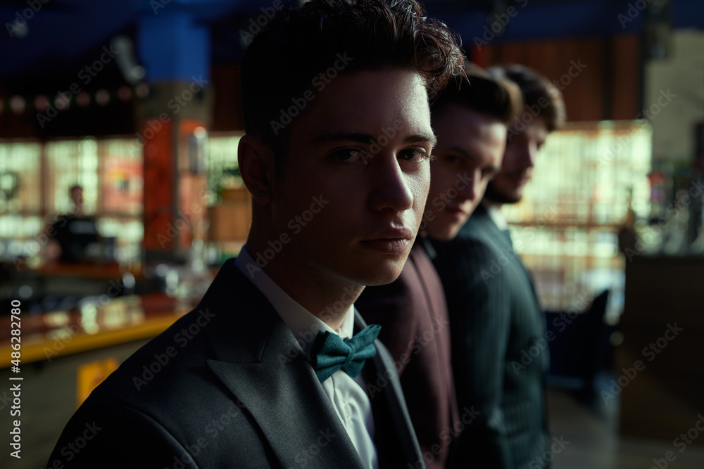 gentlemen in a club gentlemen in a club