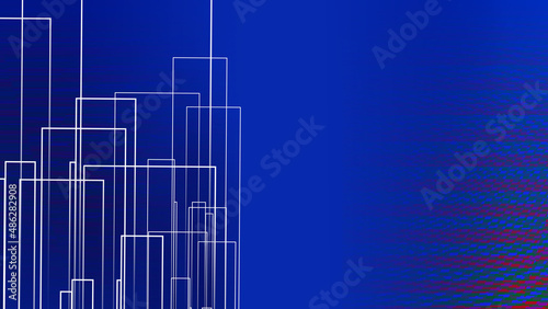 The minimalistic abstract editable vector layout of the presentation slides design business templates Polygonal background with connecting dots lines structure
