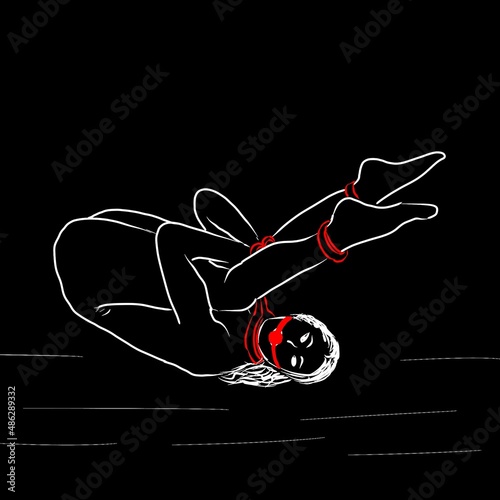 Bondage, domination et dessin numérique BDSM
