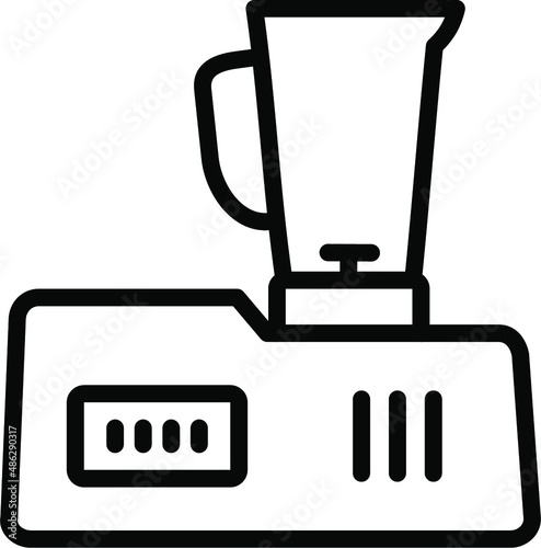 Juicer Line Icon