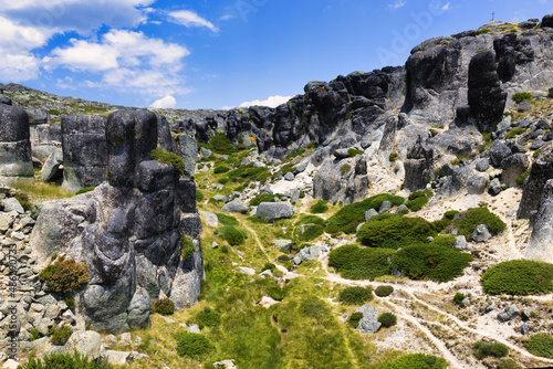 Rock formation, Geosite Covao do Boi, Serra da Estrela, Portugal © Gabrielle