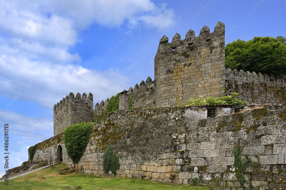 Treason’s Gate and ramparts, Trancoso Castle, Serra da Estrela, Portugal
