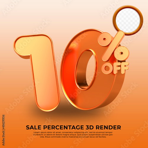 3d element 10 percentage gold sale discount