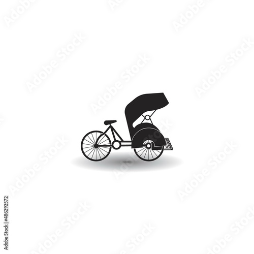 pedicab  icon photo