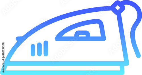 Electric Iron Line Gradient