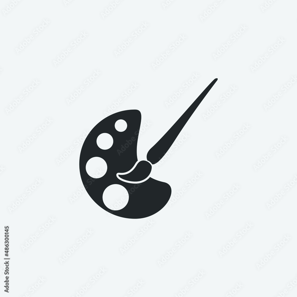 Art vector icon illustration sign Art vector icon illustration sign