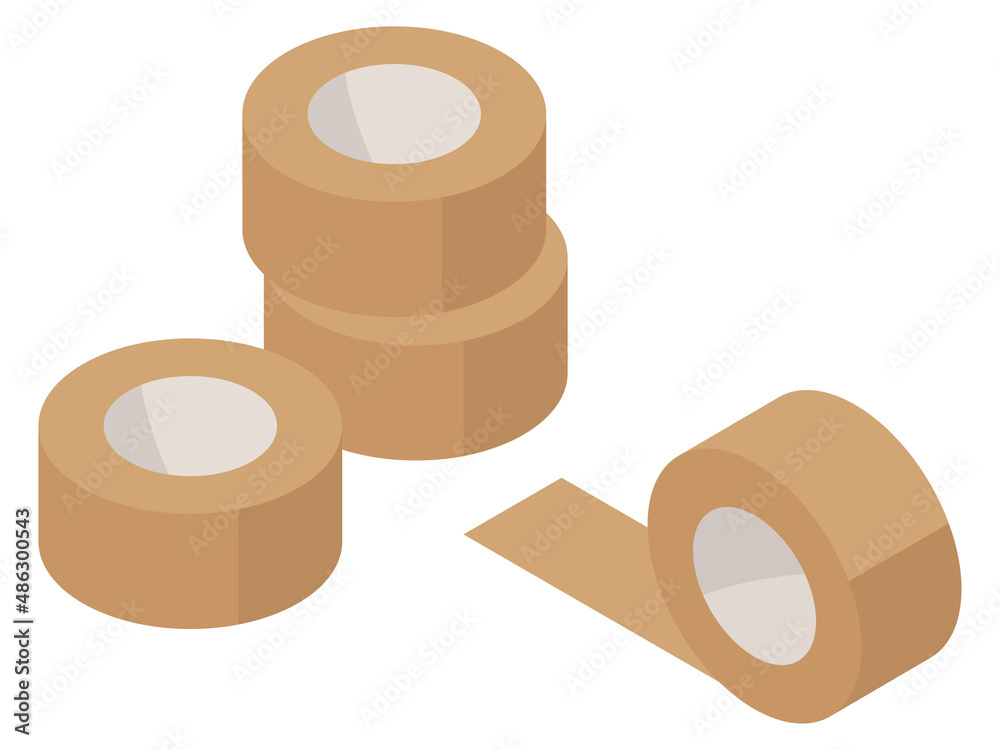 ガムテープで貼っているイラスト Stock Vector Adobe Stock ガムテープで貼っているイラスト Stock Vector Adobe Stock