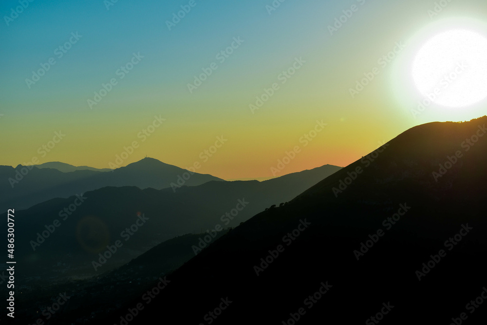 Fototapeta premium Oltre le montagne