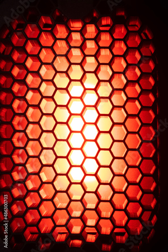 red abstract background
