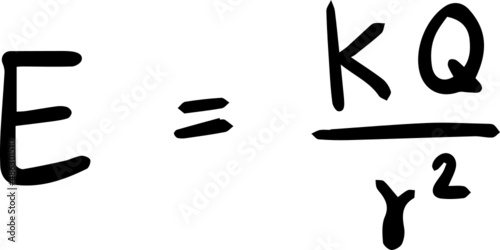 physics formula handwriting