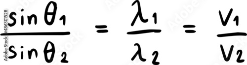 physics formula handwriting