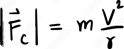 physics formula handwriting