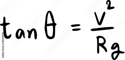 physics formula handwriting