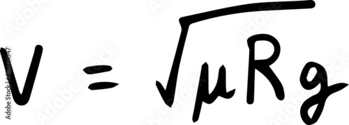physics formula handwriting
