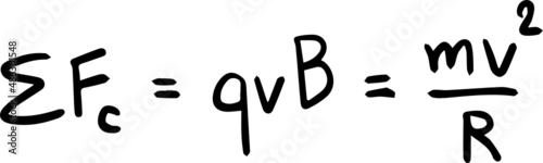 physics formula handwriting