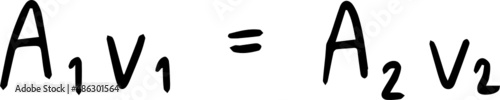 physics formula handwriting