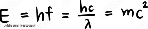 physics formula handwriting