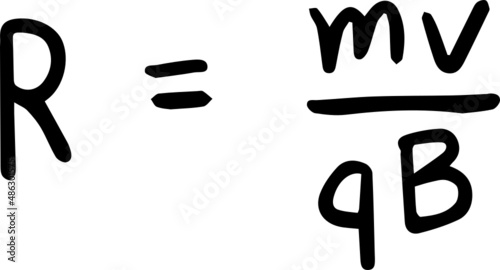physics formula handwriting