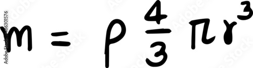 physics formula handwriting