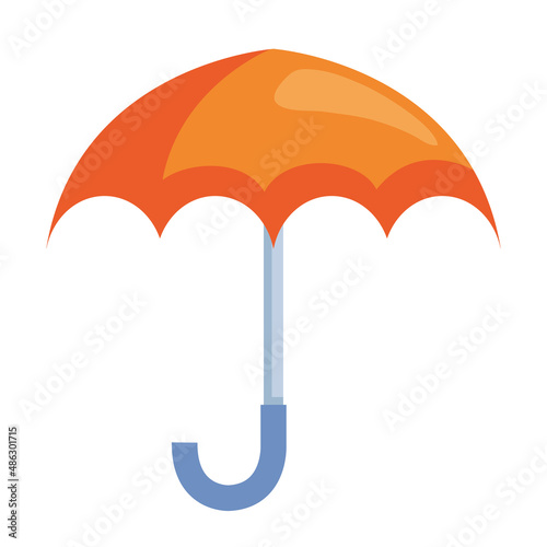 orange umbrella accessory