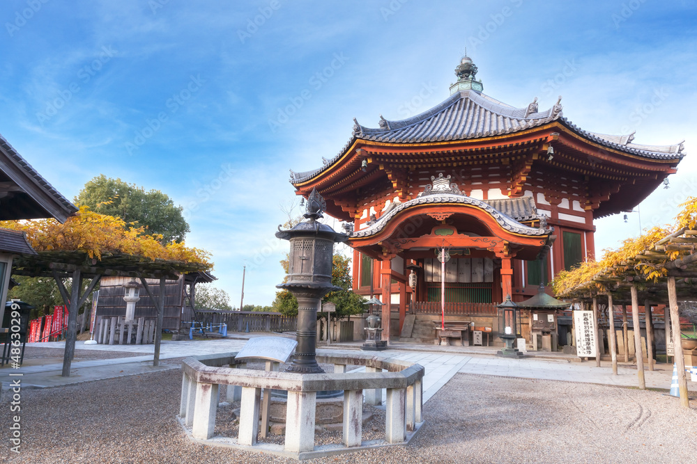 Nanendo (Southern Round Hall) of Kofukuji temple in Nara, Japan Nanendo (Southern Round Hall) of Kofukuji temple in Nara, Japan