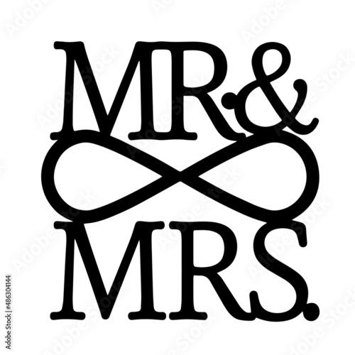 Wallpaper Mural mr and mrs inspirational quotes, motivational positive quotes, silhouette arts lettering design Torontodigital.ca