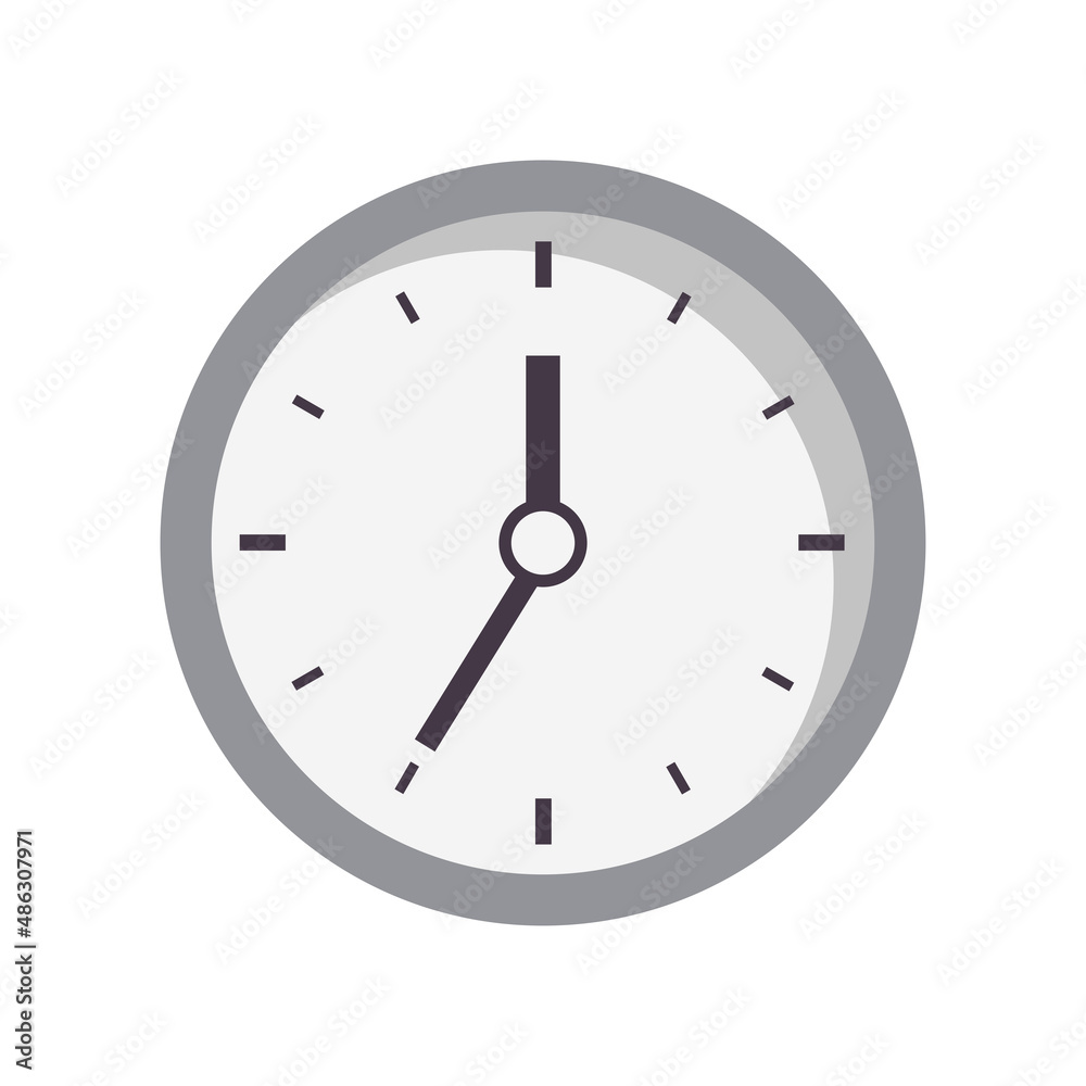 clock isolated on white background clock isolated on white background