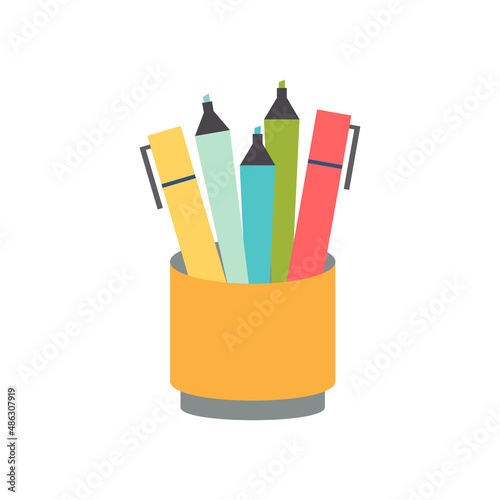 pencils in a box