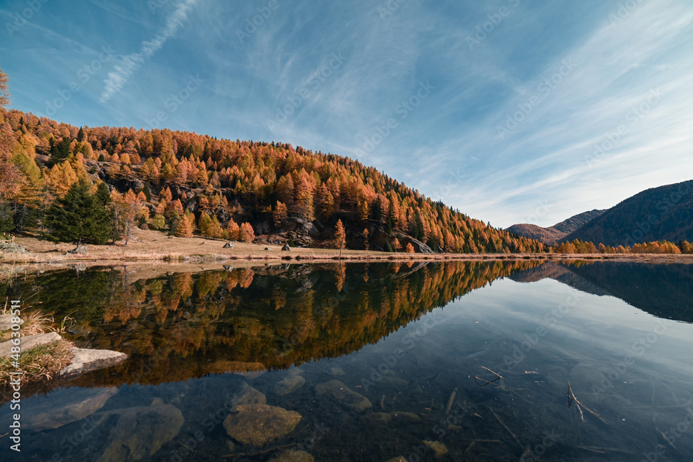lago autunno 