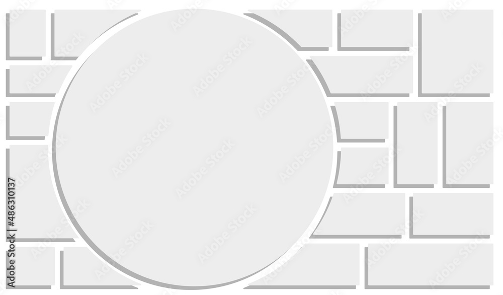 Template of collage of several frames photos, picture or illustration. Vector frames collage concept. Template of collage of several frames photos, picture or illustration. Vector frames collage concept.