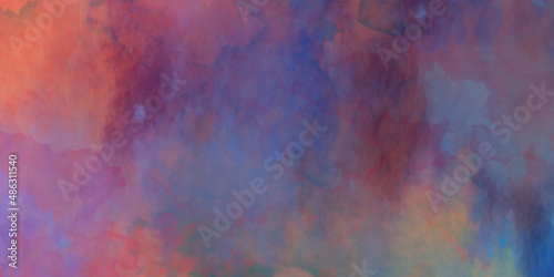 Abstract colorful bright painted grunge watercolor background with space,colorful and multicolor hand painted watercolor texture background for web design,graphics design,weeding card and cover.