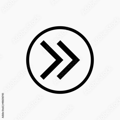 Free Download editable arrow icon with black and white style, Arrows icons. Web page and mobile application forward refresh and return symbols, modern minimal arrows - GFXLoad
